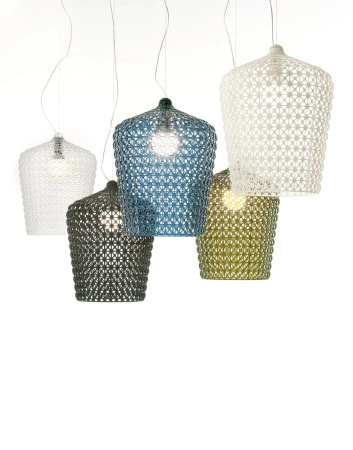 Kabuki Hanging Lamp Blue