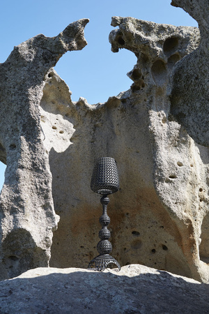 Kabuki Outdoor Lampa Stojąca Przezroczysty
