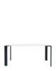  Four Soft Touch 158x79 cm Table Black White