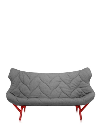 Foliage Trevira Sofa Red Gray