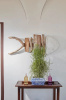 Lantern Table Lamp Purple