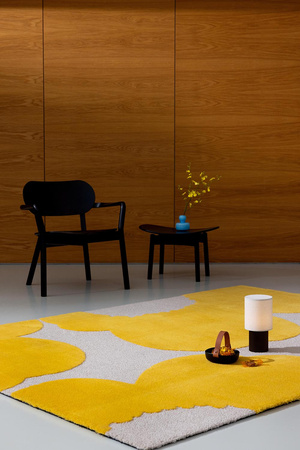 Marimekko Iso Unikko Yellow rug 132306