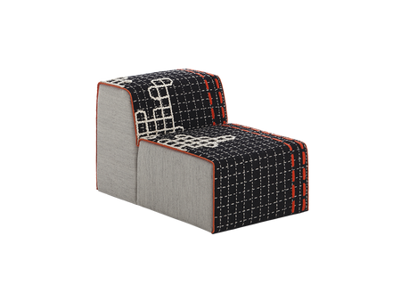 Modular Couch Gan Bandas D Black