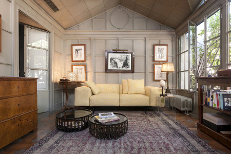Largo Two-Seater Gubbio Sofa Ecrù