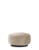 K-Waiting Chenille pouf Beige