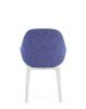 Clap Tissue Shirley Armchair White Blue