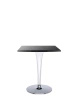 Top Top Square Outdoor Stolik Czarny