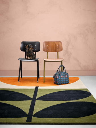 Orla Kiely Stem Black Carpet 059803