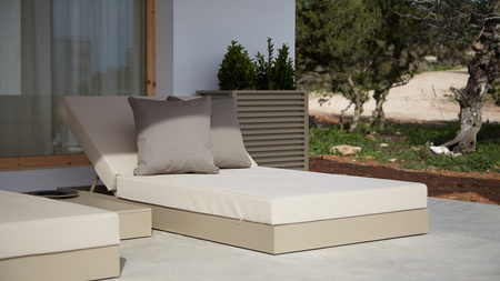 Leżanka Gandiablasco Chill Bed With Backrest 100