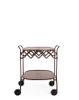 Gastone Book Cart Plum Mat