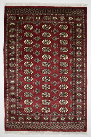 Wool Carpet Pakistan Bokhara terra 188 x 284 29083