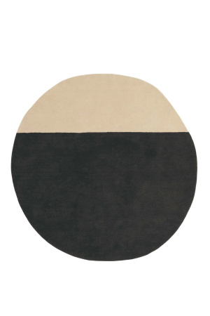 Nanimarquina Pearls Black Carpet
