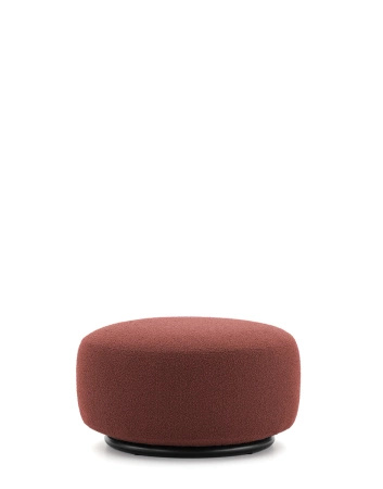 K-Waiting Bouclé pouf Brickwood