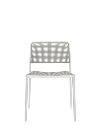 Audrey Chair White Gray