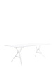 Spoon Table 200x90 cm Stół Biały