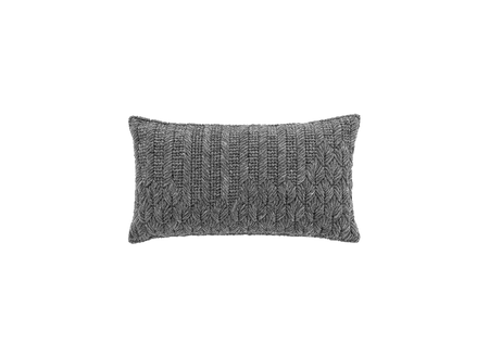 Gan Chaddar Charcoal Pillow