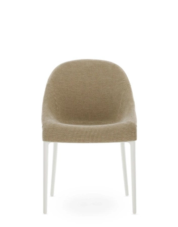 Eleganza Ela Brummel Chair White Beige