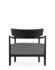  Cara Mat Armchair Black Beige