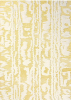 Florence Broadhurst Waterwave Stripe Citron Carpet 039906