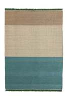 Nanimarquina Tres Stripes Green Carpet