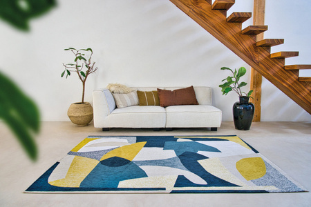 Louis de Poortere Gallery Shapes Duck Song rug 9369