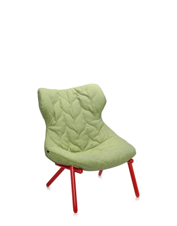 Foliage Trevira Armchair Red Green
