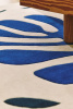 Toulemonde Bochart Corail Bleu carpet
