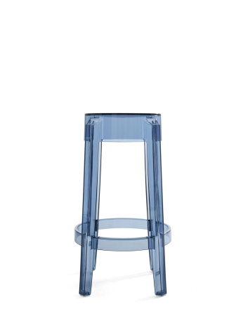 Charles Ghost 65 cm Bar Stool Blue