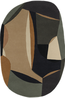Toulemonde Bochart Polia Shape Automne carpet