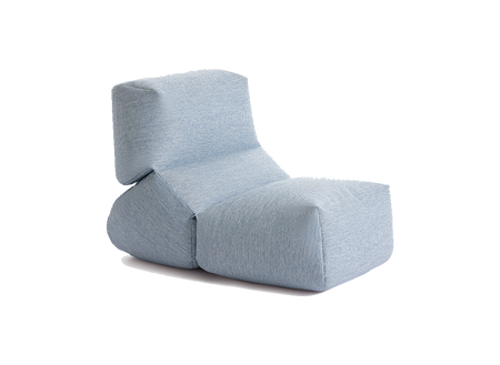 Siedzisko Gan Grapy Outdoor Soft Vichy Blue