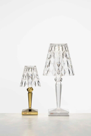 Big Battery Plug Version Lamp Transparent