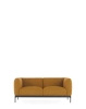 Asia Sofa Two-Seater (Bouclè) Mustard