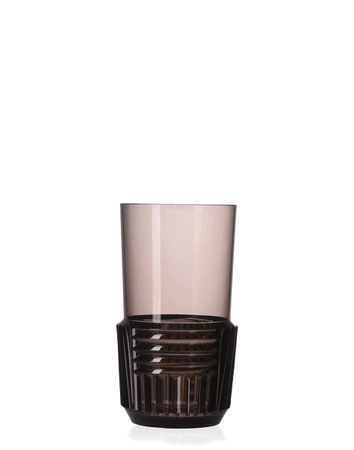 Trama Long Glasses Set (4 pieces) Smoky