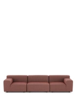Plastics Outdoor Liberty 3 Seater Sofa Rdzawy