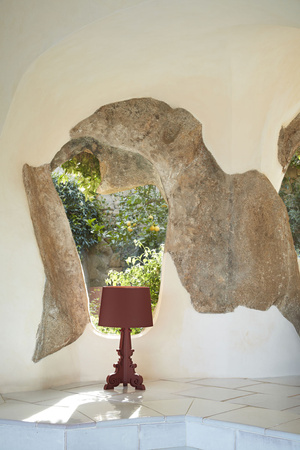 Bourgie Mat Limited Edition Lampa Stołowa Bordowy