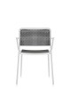 Audrey Chair White Black