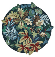 Dywan Sanderson ROBIN'S WOOD FOREST GREEN ROUND 146508