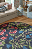 Sanderson FORAGING INDIGO ROUND carpet 146618