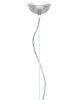 Small Fl/y Transparent Pendant Lamp Transparent
