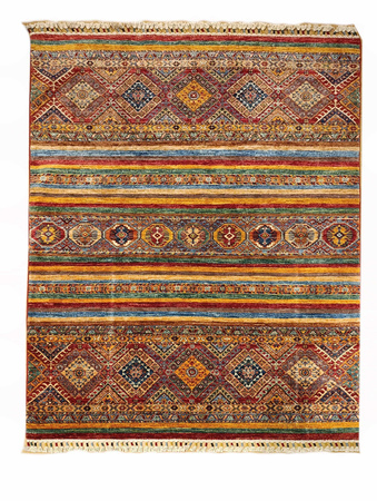 Samarkand Shawal Wool Carpet 155x213 97042