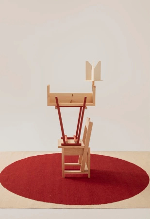 Dywan Nanimarquina Topo Red