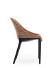 Eleganza Ela Chair Black Rusty