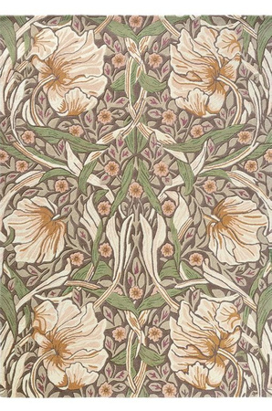 Morris&Co Pimpernel Aubergine rug 28805
