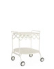 Gastone Book Cart White Matte