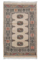Pakistan Wool Carpet Bokhara Beige 96394 79 x 124