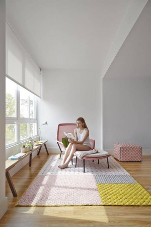 Gan Silaï Rose carpet
