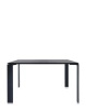 Four Square 128x128 cm Table Black Black