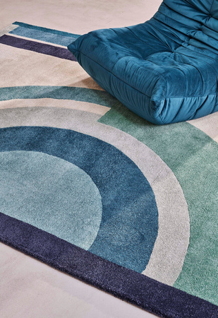 Toulemonde Bochart Josep Celadon carpet
