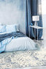 Carpet Decor Siena Ivory Blue carpet
