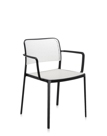 Audrey Chair Black White